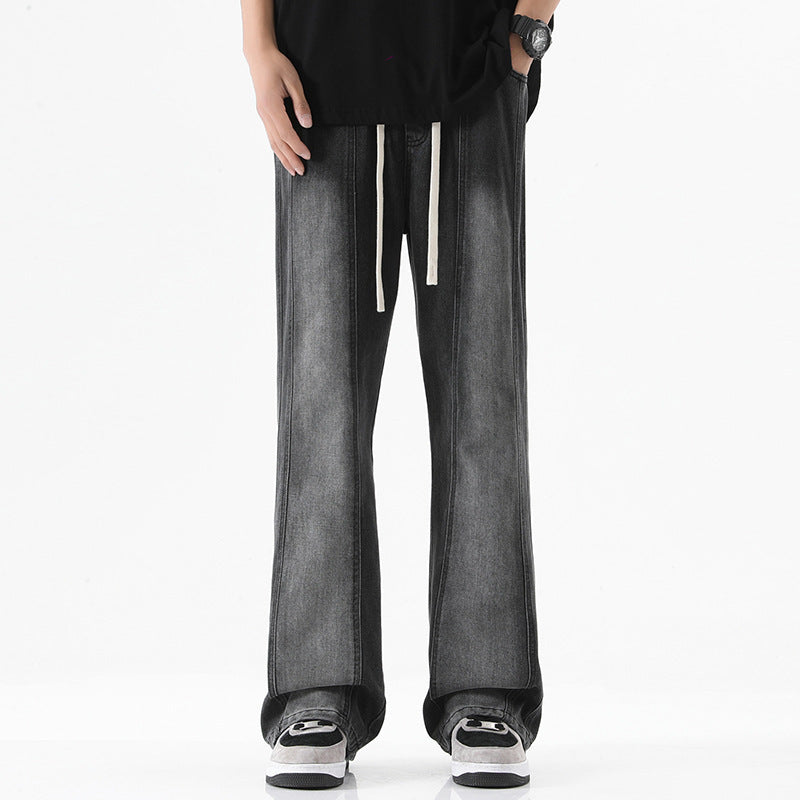 American Fashion Personality Stitching Jeans Men