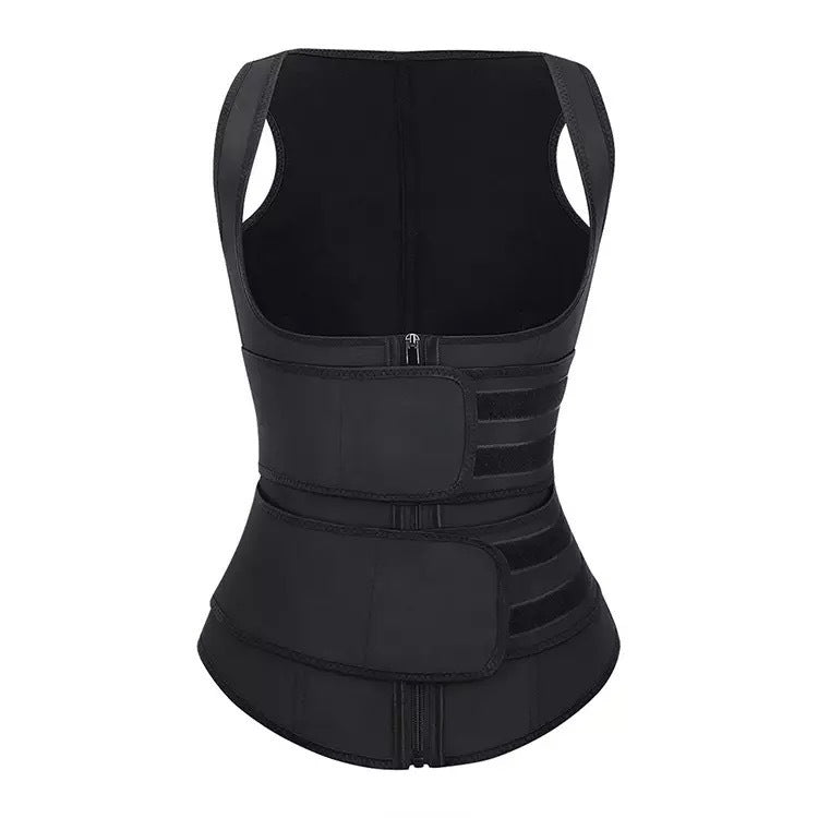 Adjustable Rubber Vest Women's Sculpting High Waist