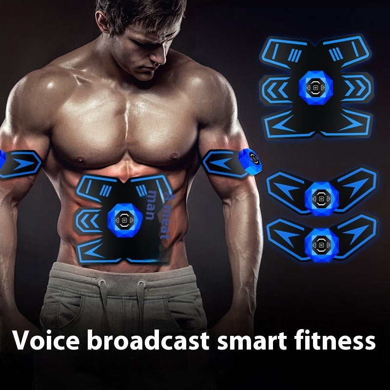 Eight-piece Abdominal Muscle Waist Reduction Body Sculpting Massage Patch