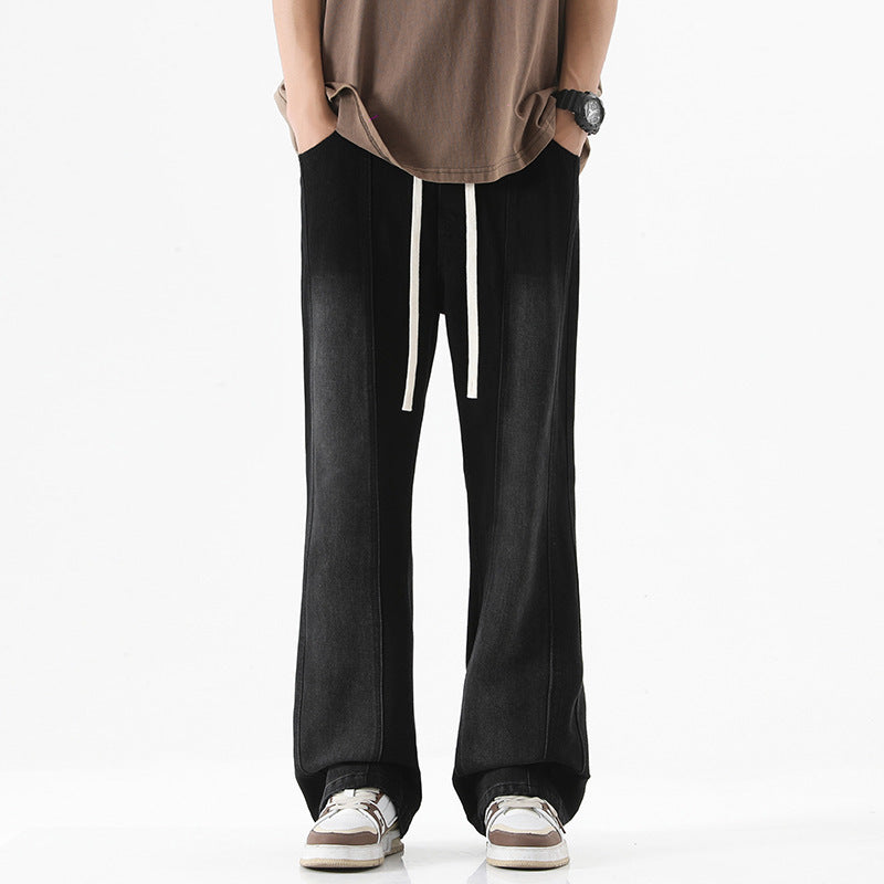 American Fashion Personality Stitching Jeans Men