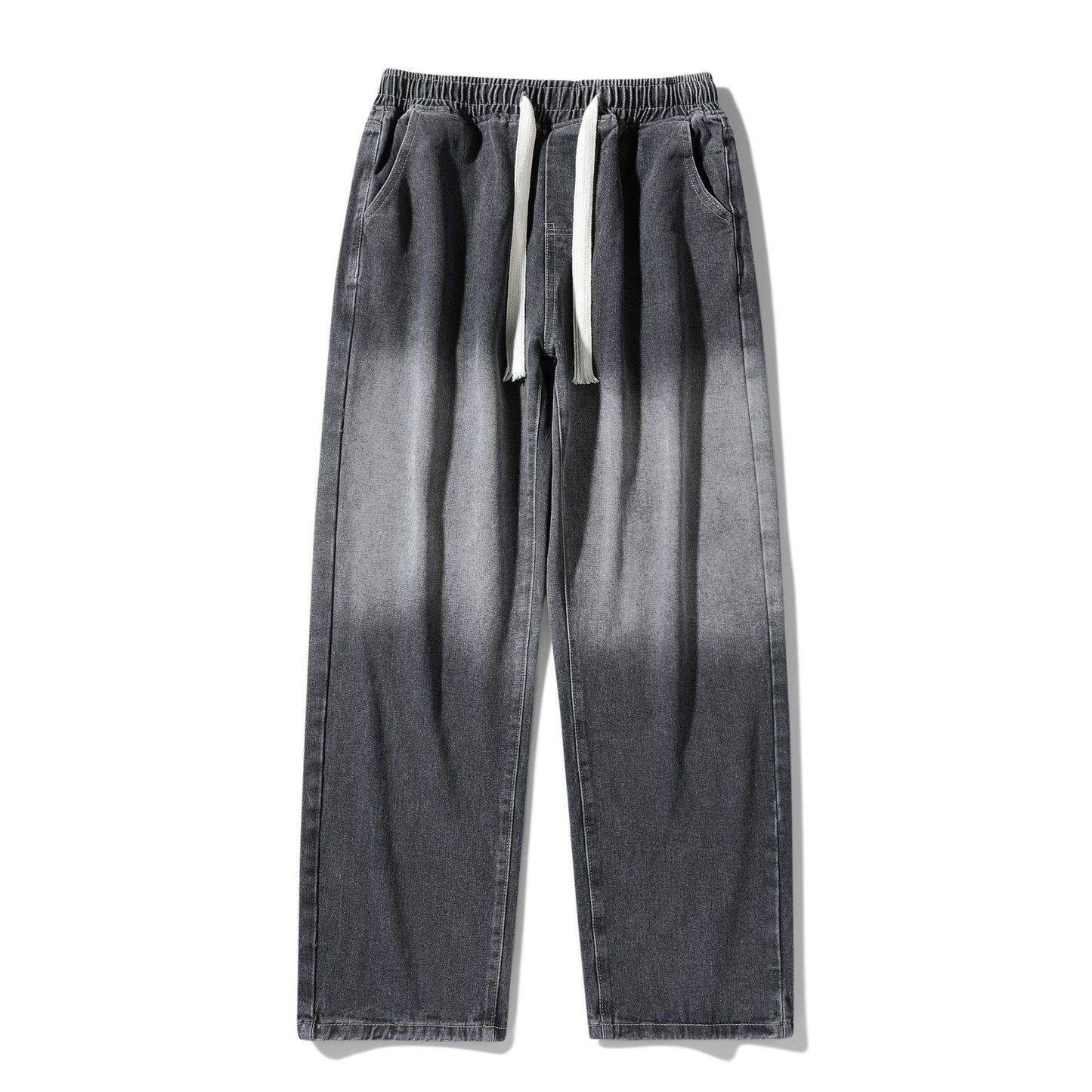 Fashion Personality Gradient Casual Jeans Men