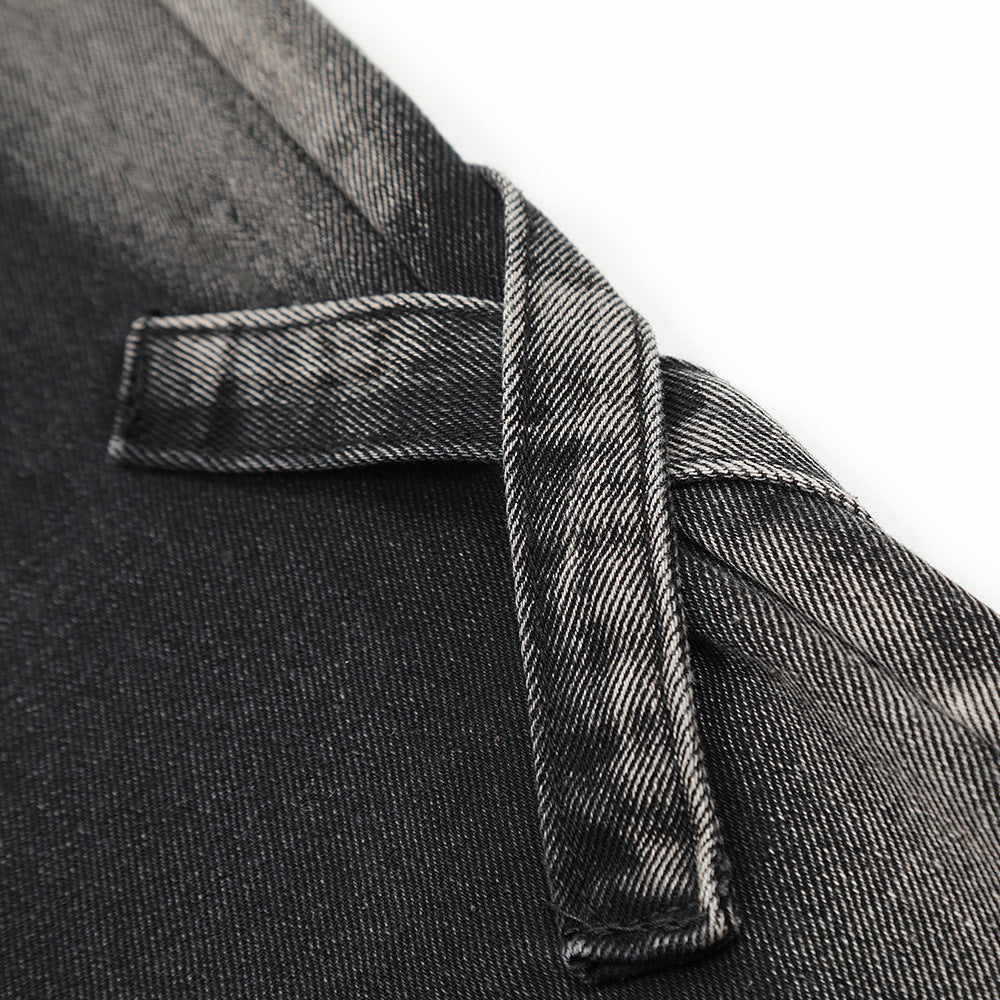 Inkjet Gradient Washed Jeans Men