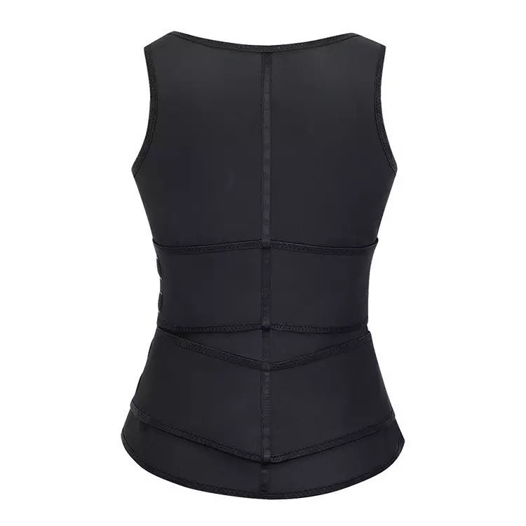 Adjustable Rubber Vest Women's Sculpting High Waist